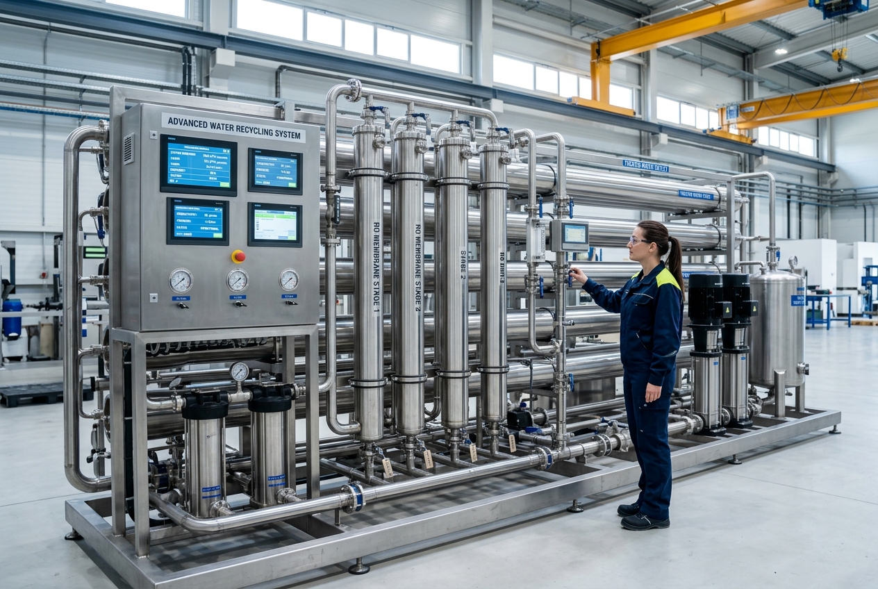 Closed-Loop Water Purification Reaches 95% Recycling Efficiency