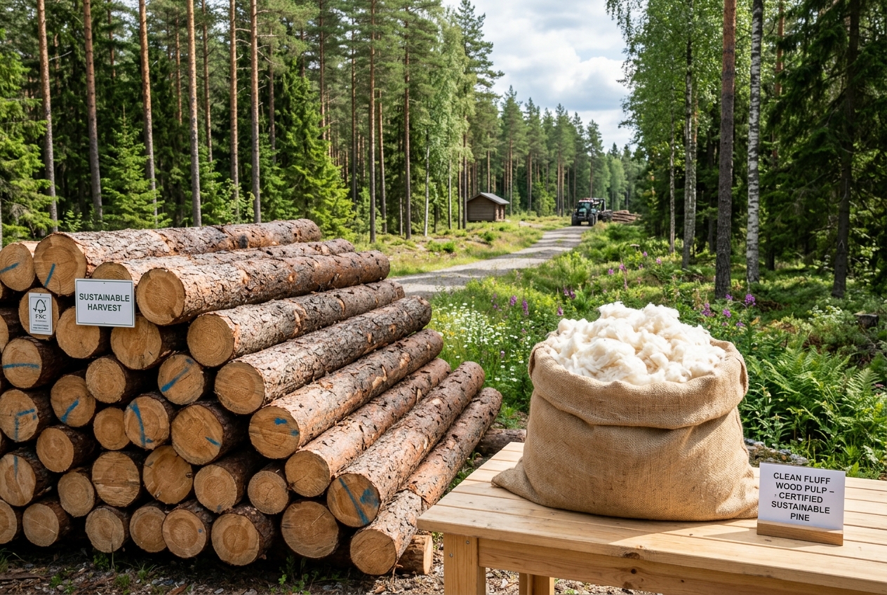 Navigating EUDR Deforestation Regulations: FSC Wood Pulp Traceability for European Diaper Importers
